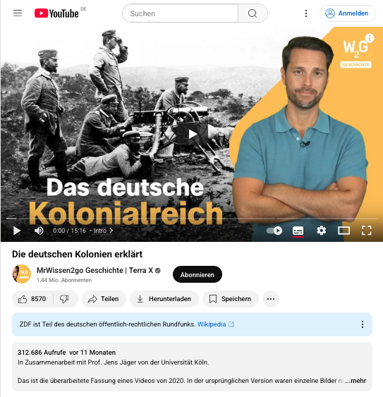 Die deutschen Kolonien erklärt